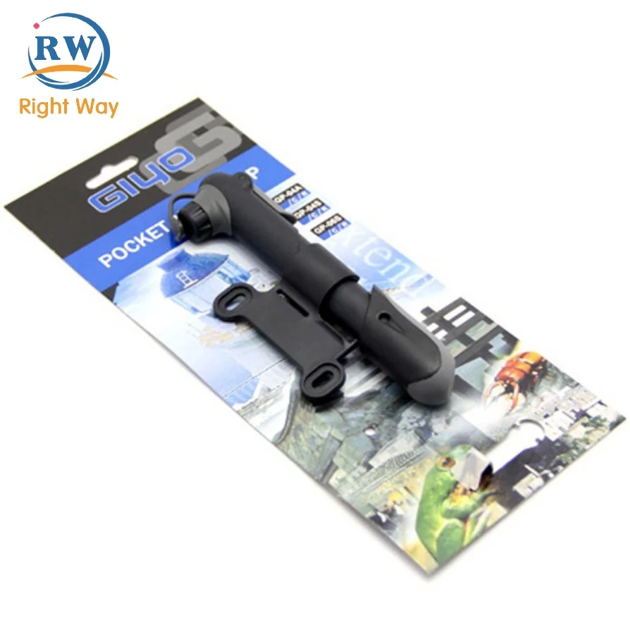 Portable Convenient Black Mini Cycling Tire Inflator Basketball Pump Bicycle Hand Air Pump