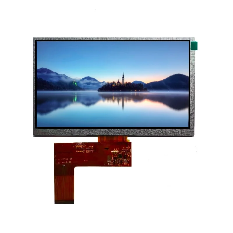 800x480 Resolution RGB 7 inch Lcd Panel TFT Screen OEM