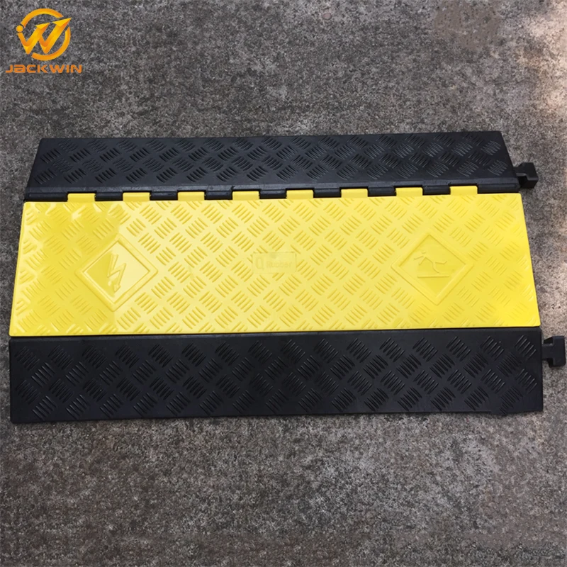 Durable Cable Ramp Protective Cover Heavy Duty Drop Over Hose & Cable Track Protector