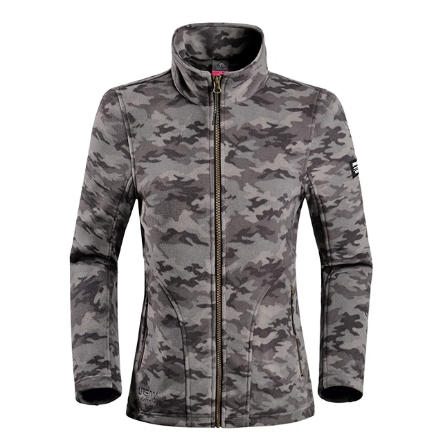 
Custom the fleece clothing Warm Camping & Hiking Wear Camo Man Fleece Jaket 