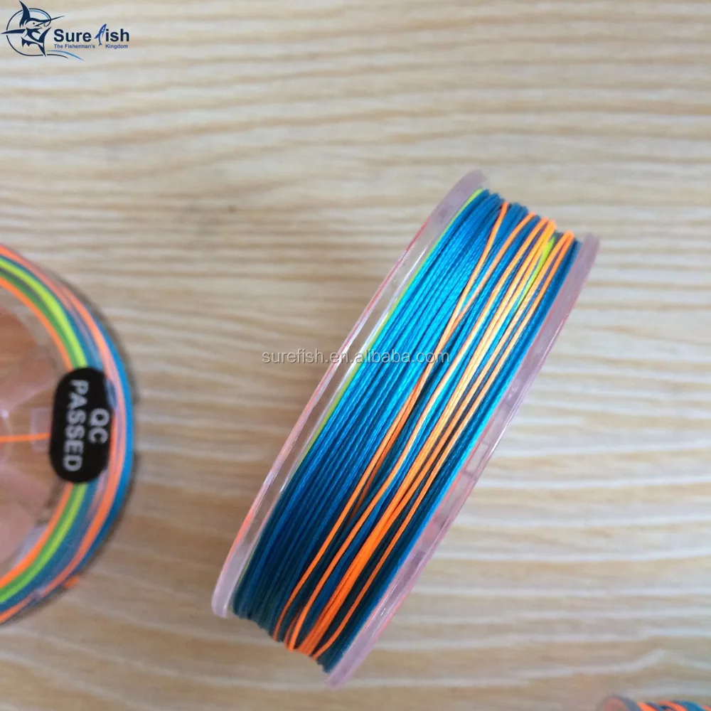 Wholesale price valued 8 woven strands braided fishing line