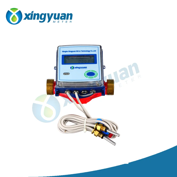 RS485 MBUS output pulse prepaid Ultrasonic Heat Meter smart