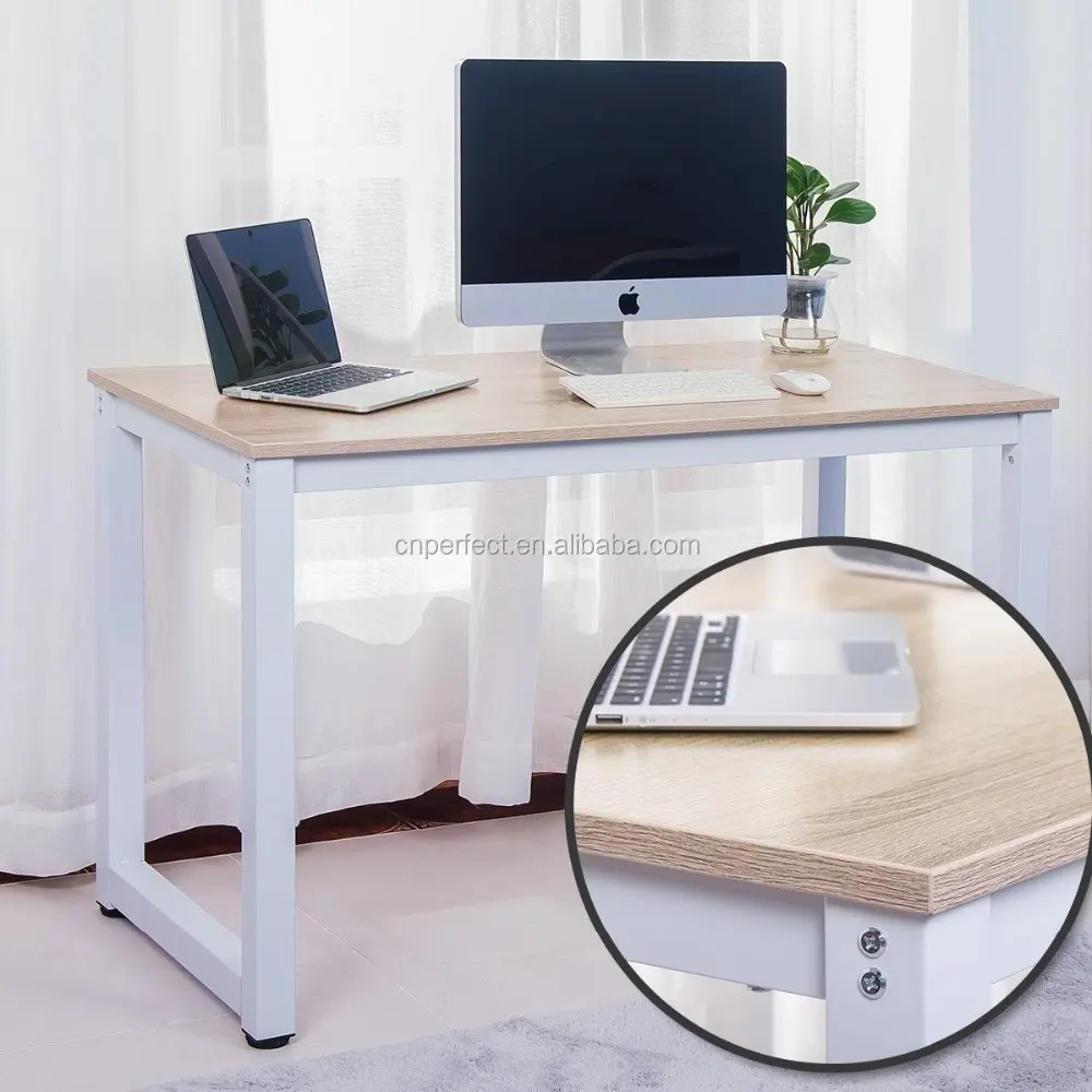 Modern Simple Design Computer Desk Table Workstation for Home Office