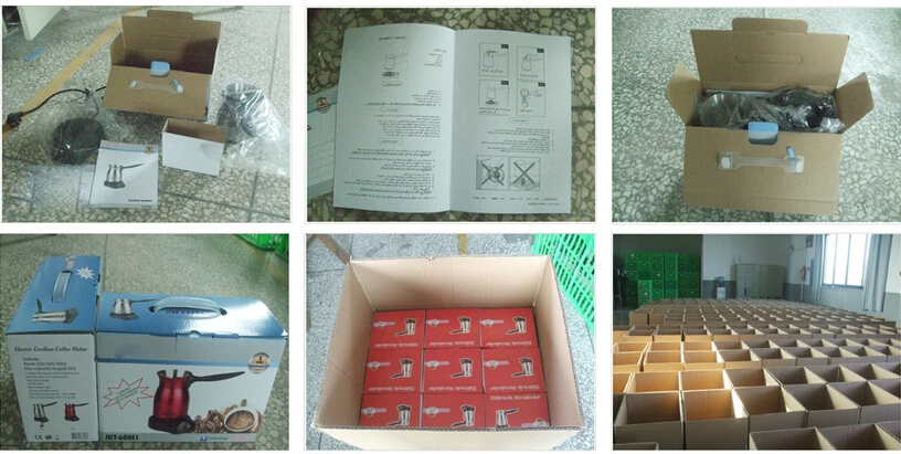 coffee maker packing