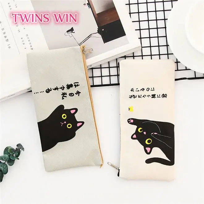 Uruguay multipurpose office supplies and stationery 2018 trendy animal design colorful canvas felt pencil bag
