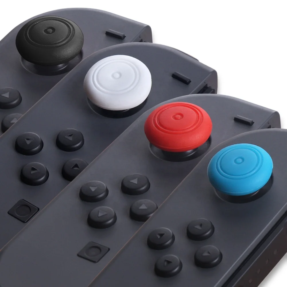 FREE SHIPPING Silicone Gel Thumb Stick Grip Cap Gamepad Analog Joystick Cover Case For Switch NS Controller Joy-Con ThumbStick