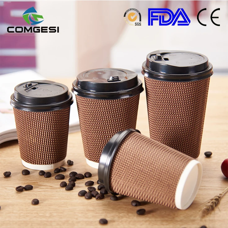 Paper raw material cup_Double wall paper raw material cups_handmade glass cup