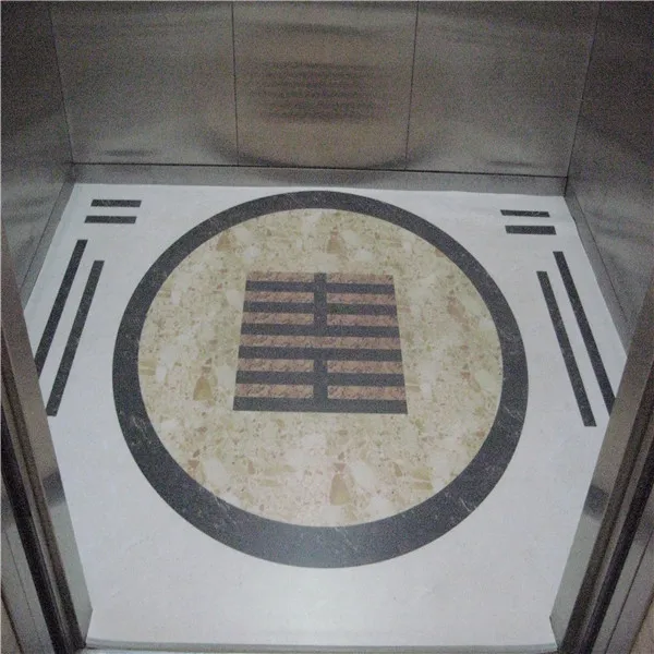 PVC colorful printed vinyl Elevator flooring covering