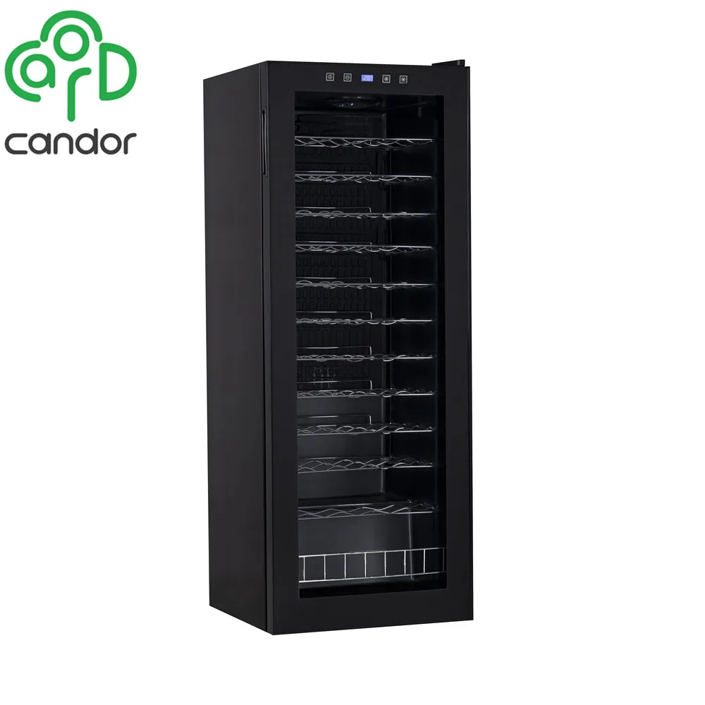 zhongshan candor 54 bottles compressor fashion gas red wine cellar cooler fridge