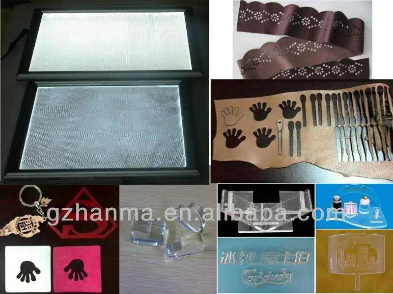 Leather Cutting Machine and fabric cutting machine Laser Cutting machine cheap price