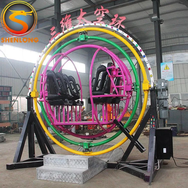 
Hot Sale Motorized Human Gyroscope With Trailer Mounted 