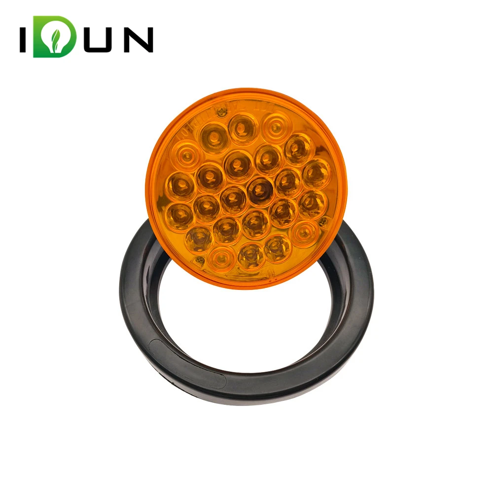 4 inch Truck Stop Turn Tail Light Round Brake Lamp