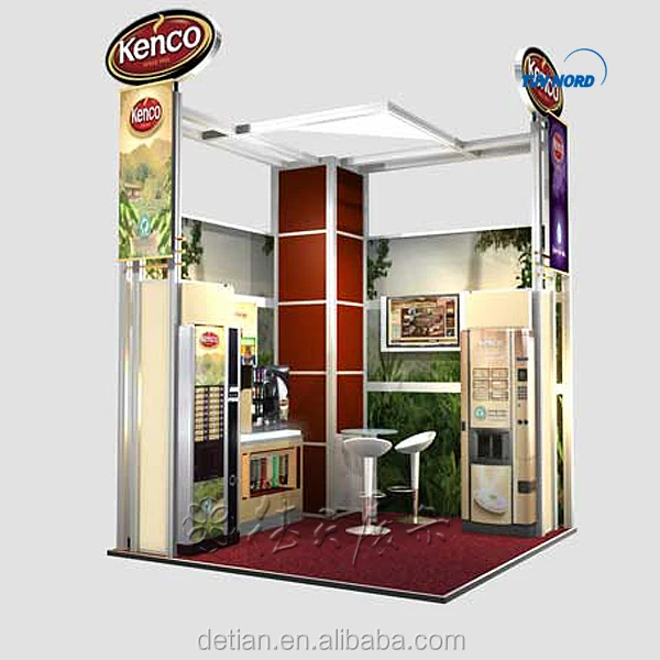3x3m standard exhibition booth , customized design exhibition display booth , Exhibition stand shell scheme booths
