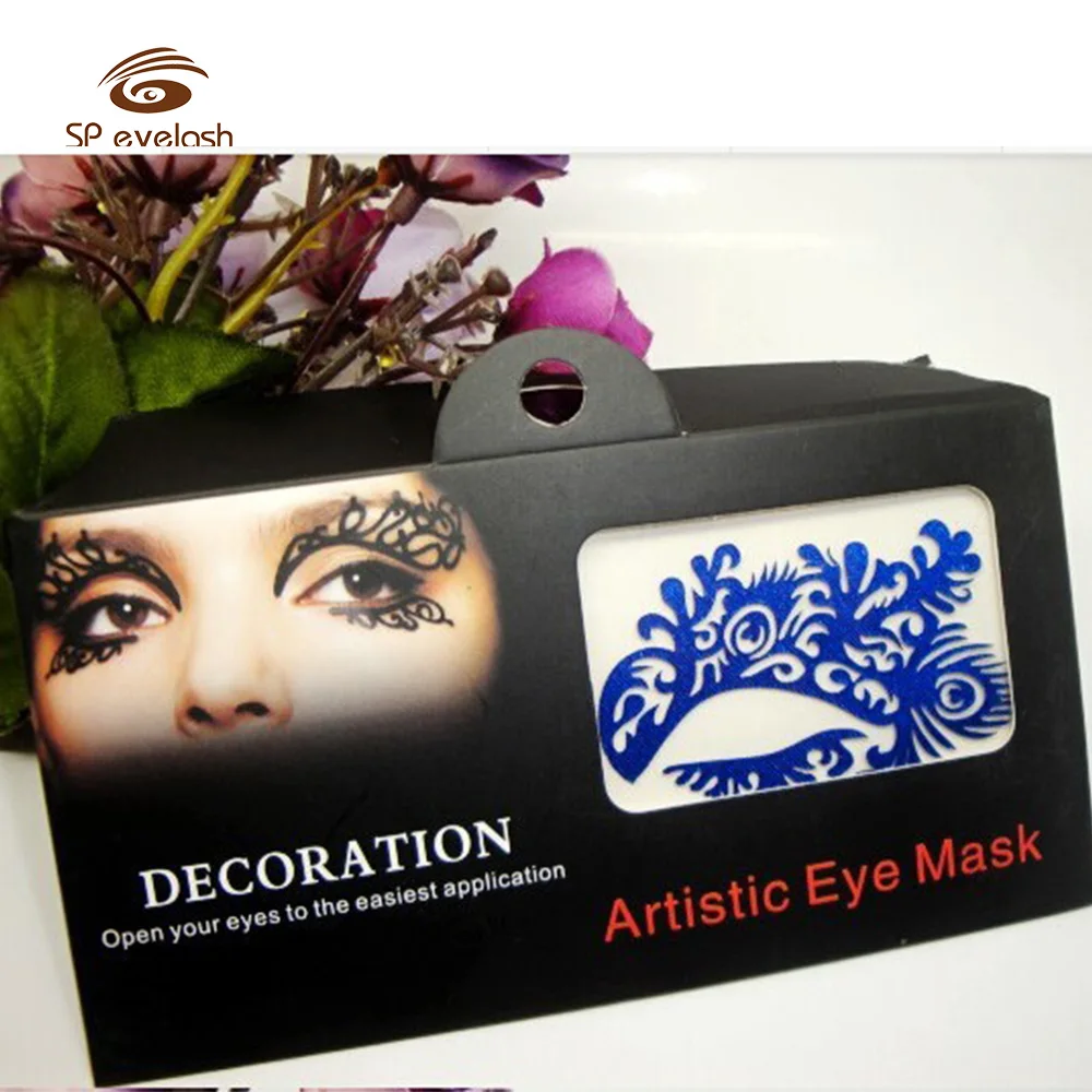 masquerade sticker Hot Sexy Lace Mask Masquerade Fancy Costume Party Ball Hollow Flower Eye Mask