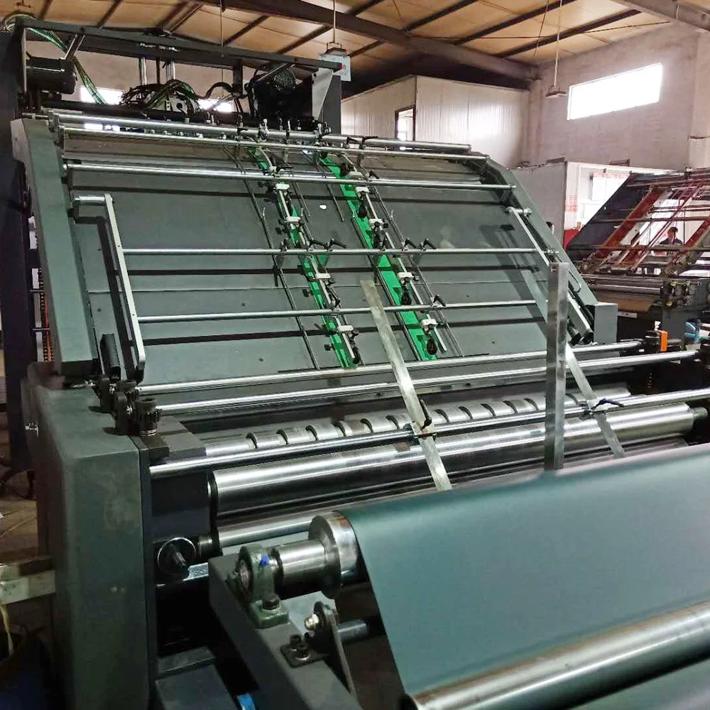 Youbond automatic manual flute laminating machine