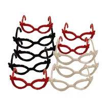 10pcs set Dolls Accessories Mini Plastic Glasses For Monster High Dolls For Barbie Dolls 1 6