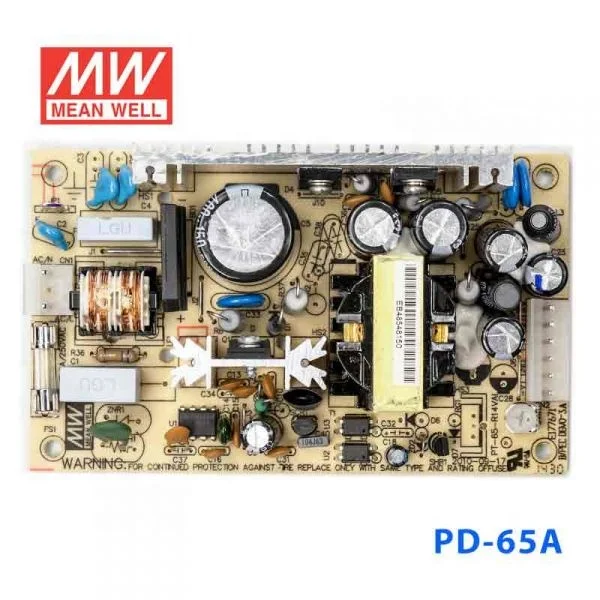 PD-65 series 65W AC-DC PSU OPEN FRAME PCB SMPS DUAL MEAN WELL SWITCHING POWER SUPPLY