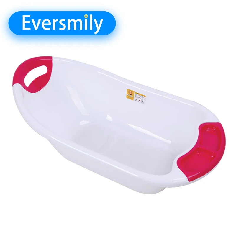 baby safe bathroom with PET material family large plastic bath tub