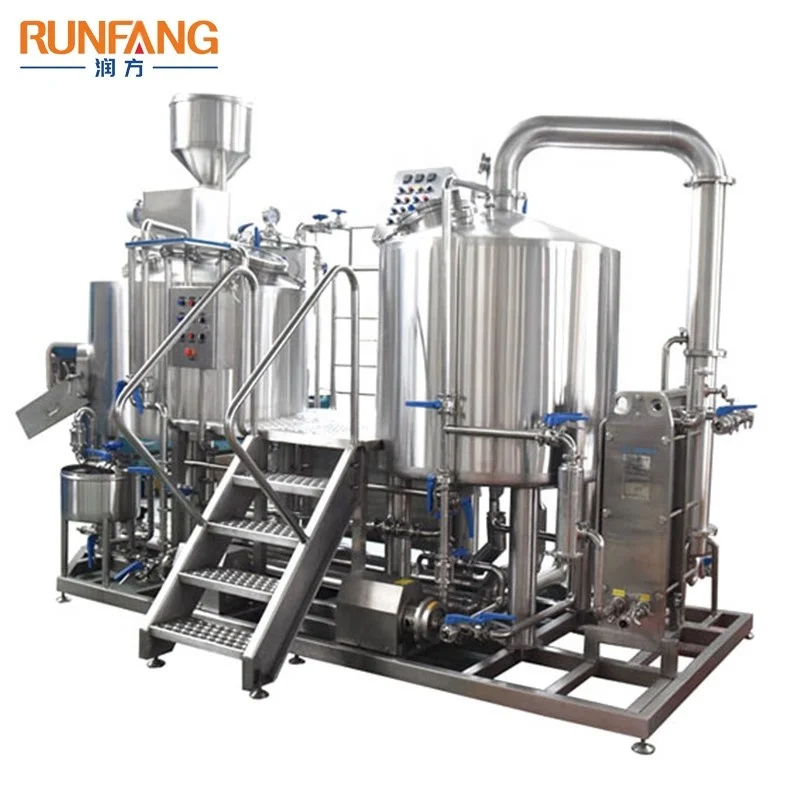 Brewery Beer Manufacturing Tank 5bbl Craft Brewhouse Turnkey Brew