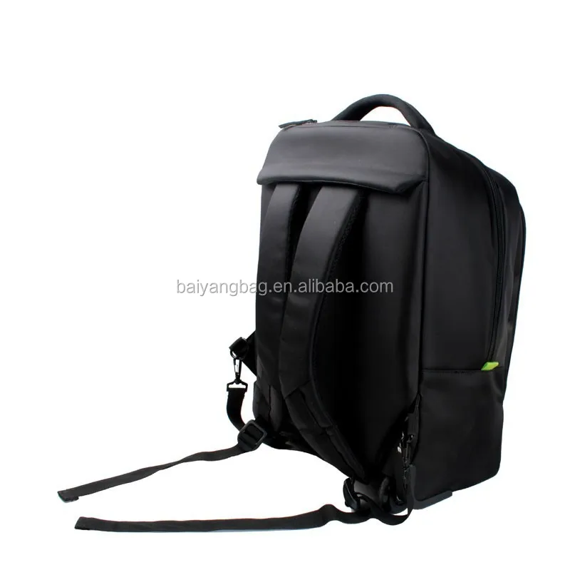 travel hiking trolley bag,polyester canvas leather school trolley backpack ,china manufacturers wheeled market school bag