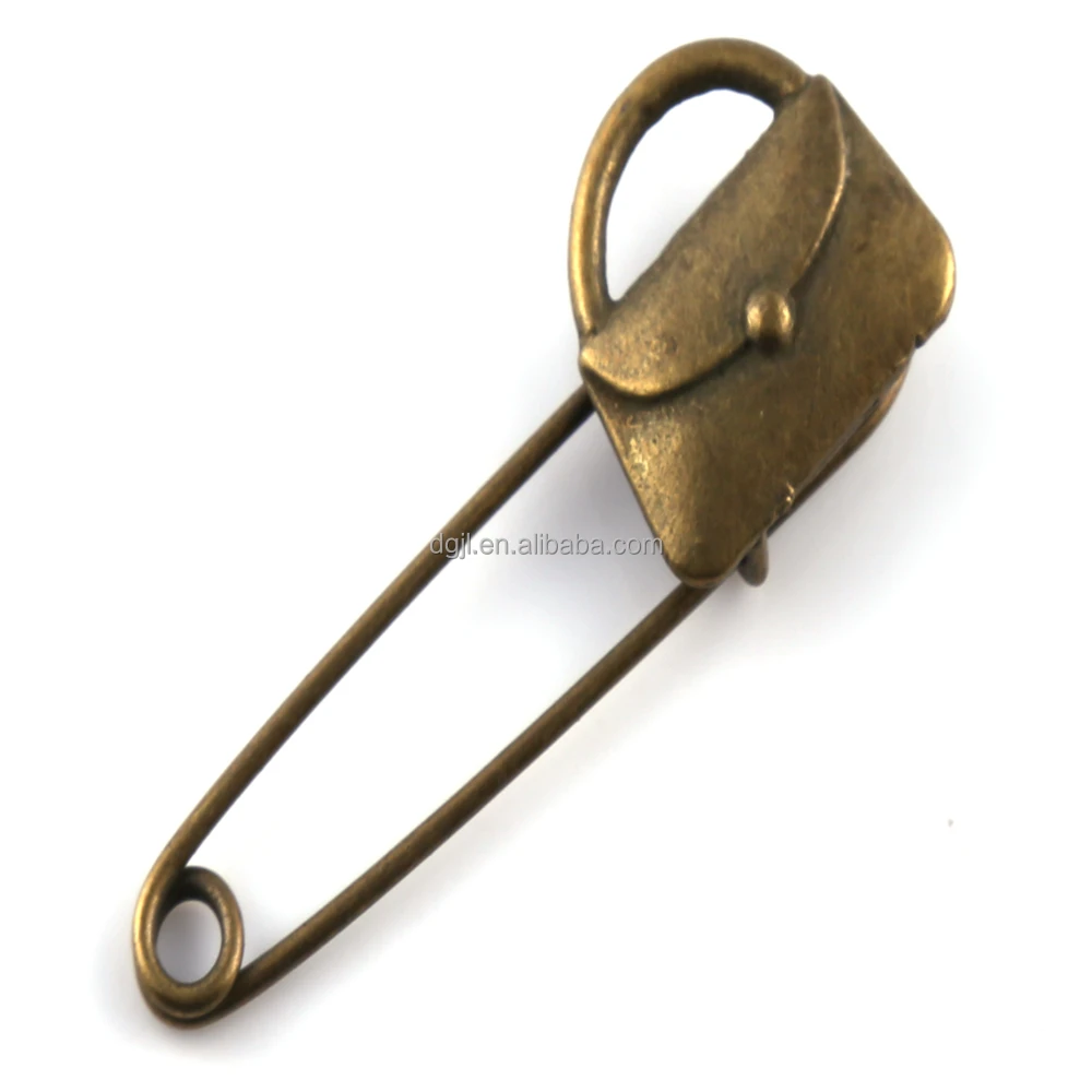 Gold Plated Brooch Pins for DIY Wedding Bridal Bouquets