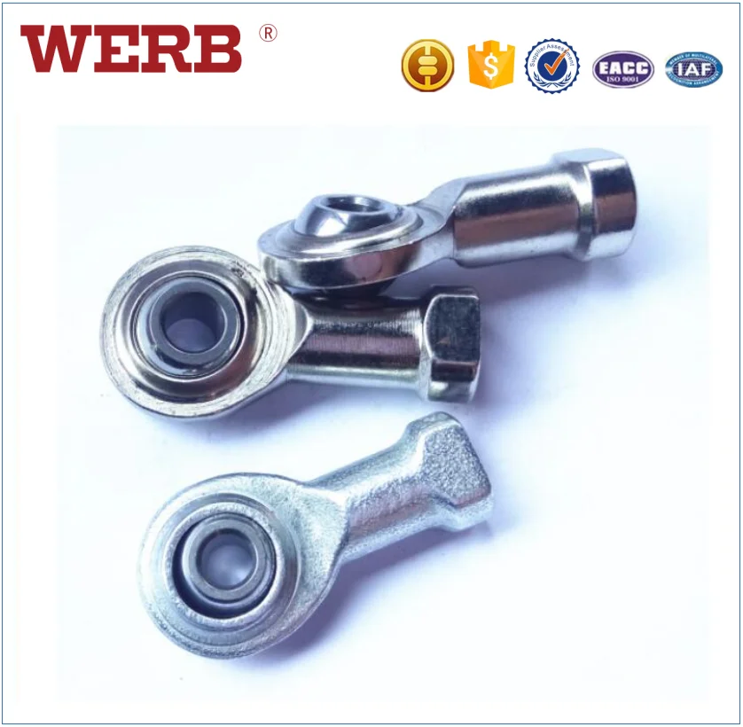 WERB Gcr15 steel M20*1.5 NOS20 spherical ball joint rod ends bearing