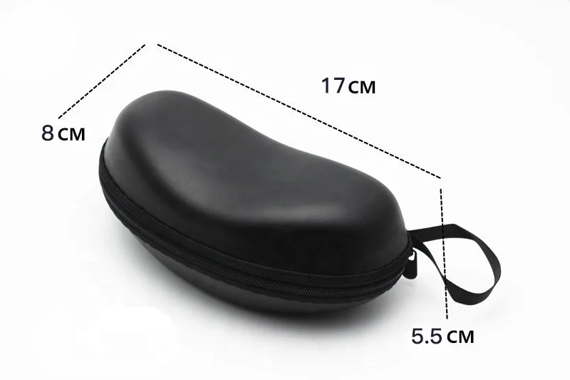 2019 в наличии черный чехол из искусственной кожи для очков солнцезащитных