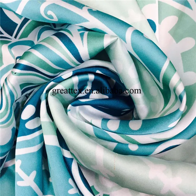 Hot selling design 12 Free Sample Digital Printing Custom Design 100% Silk Chiffon Fabric