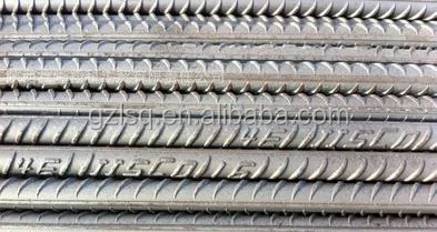 ASTM A615 Gr40 Gr60 Hot Rolled Ribbed Bar Deformed Steel Rebar