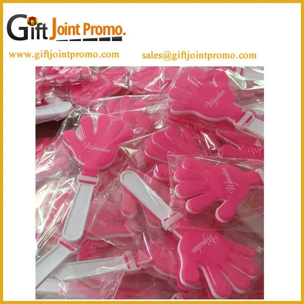 
Custom plastic PP noise maker hand clapper 