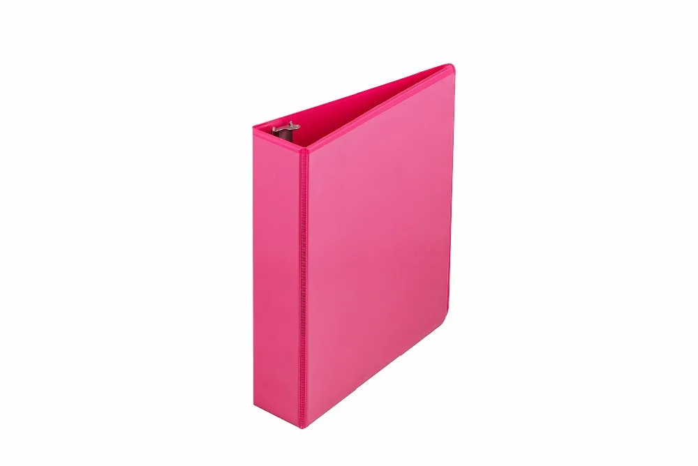 Factory Price PVC Ring Binder 3-D Ring  Cardboard Binder Letter Size Paper Holder