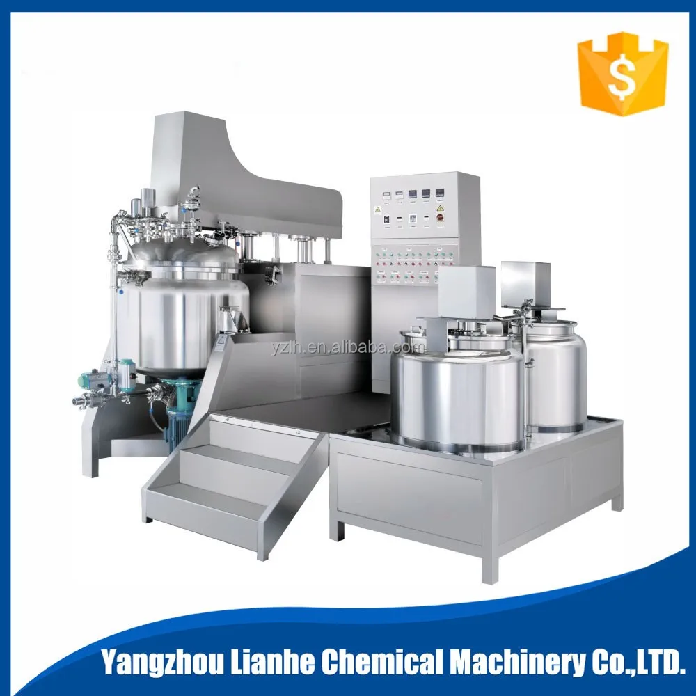 Новый Дизайн Мазь Гомогенизации Эмульгирующие Машина Вакуумная для Шоколадным Соусом