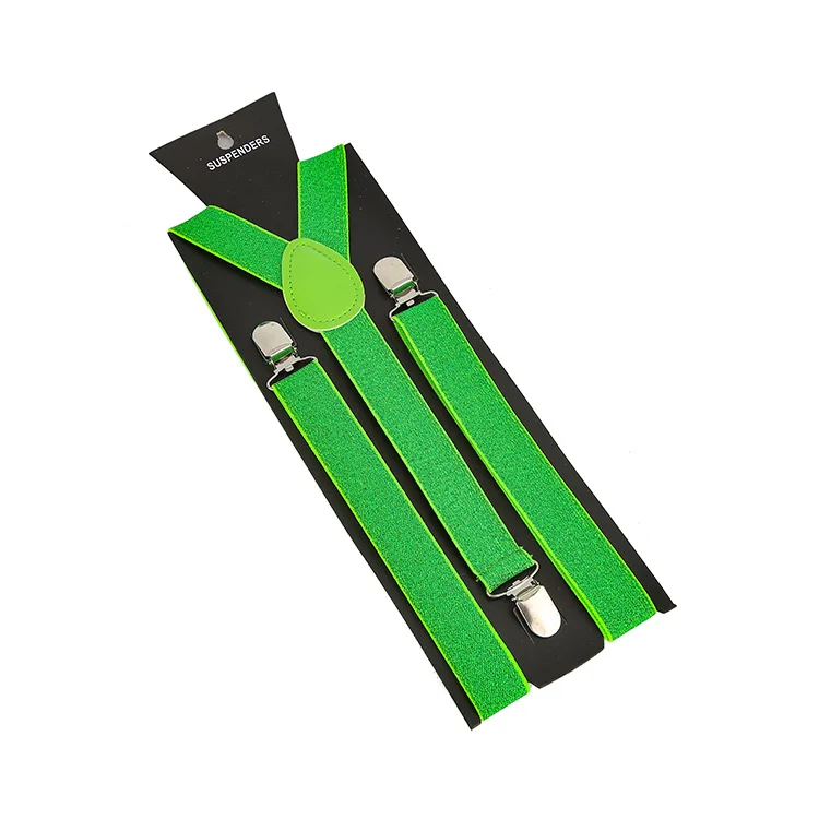 Yiwu  Cheap Price Clip-on Suspender Elastic Y-Shape Adjustable Braces