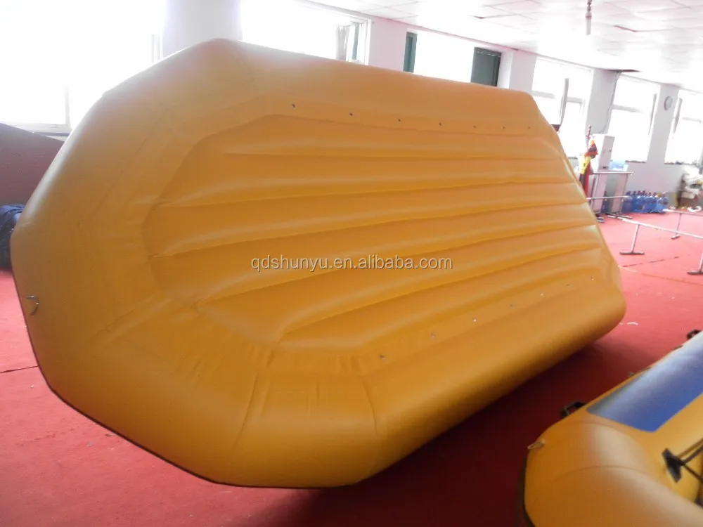 CE Certificate Self-bailing Inflatable Floating Raft Boat For Sale