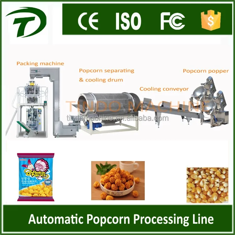 caramel popcorn machine, flavored popcorn machine
