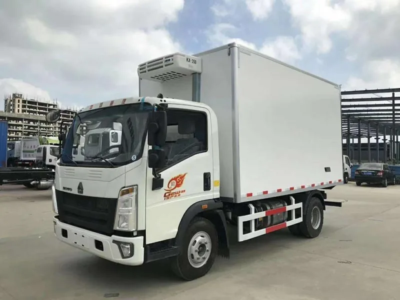 Refrigerated Truck Body Cooling Van for Sale with Truck Cold Box