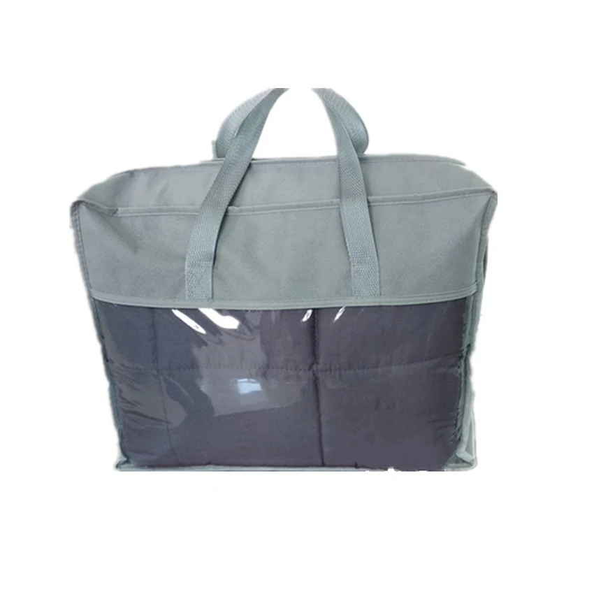 
High Quality Sensory Relief Adult Anxiety 15lbs Minky Dot Cover Weighted Blanket with Non-Toxic Glass Beads 