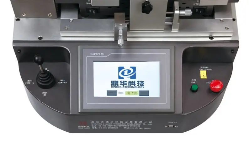 china cheap automatic pcb soldering machine rework station bga icloud remover tool