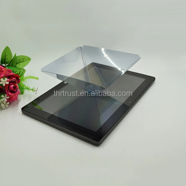 2016 Hot Selling Promotional item OEM logo Smartphone 3D Mini Pyramid Hologram for ipad