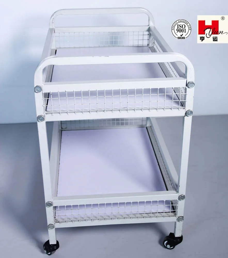 
Small Double-layer Sewing Room Trims Trolley for Garment Factory 
