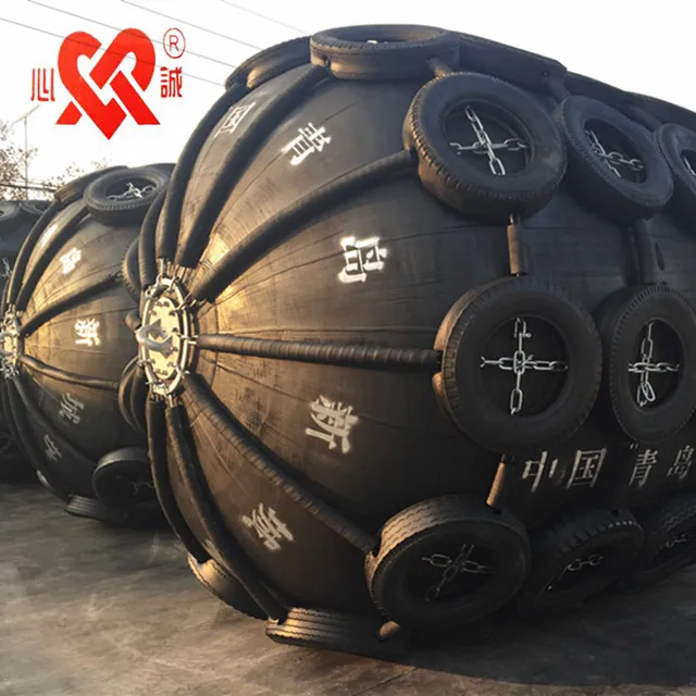 Yokohama Pneumatic rubber fender Excess Load using STS working press 0.05Mpa - 0.08 Mpa