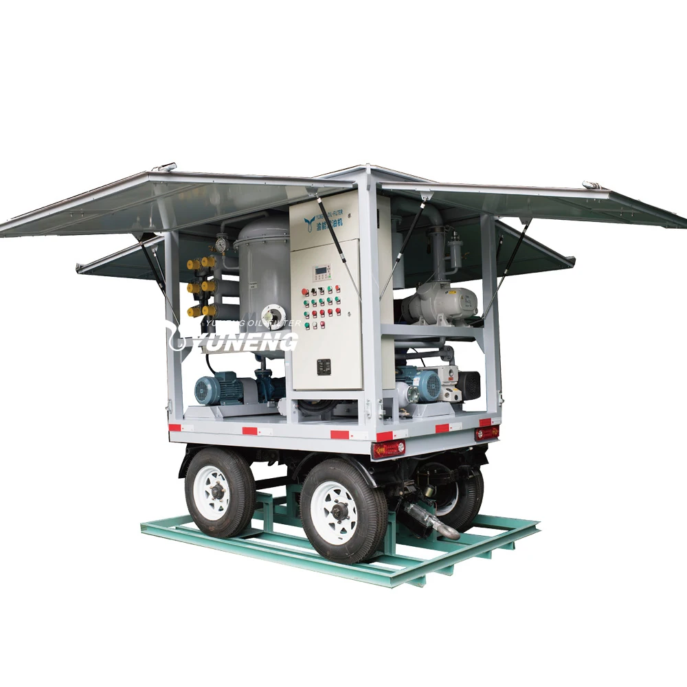 Мобильная трансформаторная машина для фильтрации масла из Китая