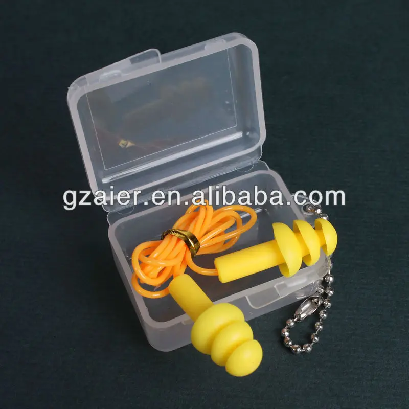 
Hot sale ultra soft swimming earplugs with high quality 