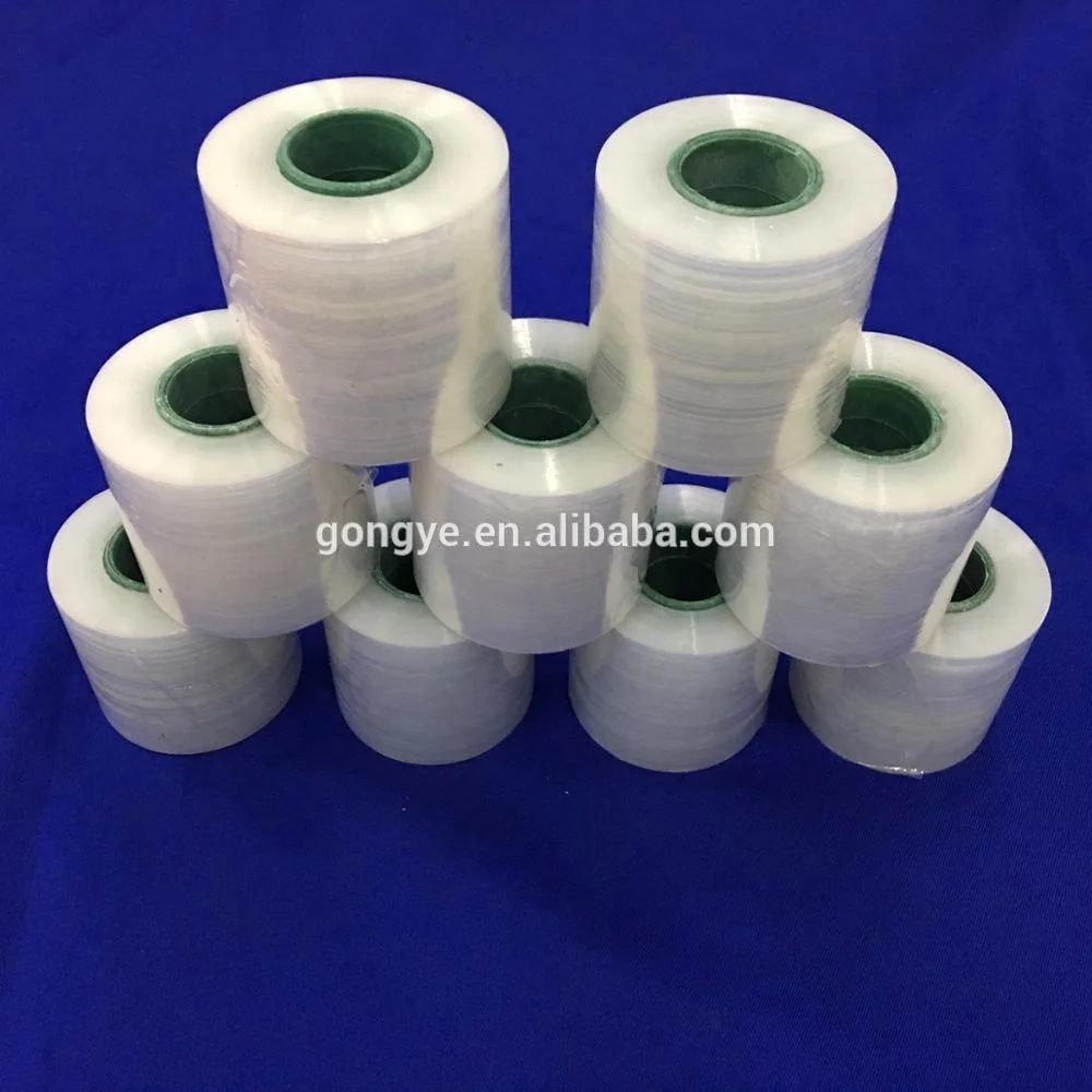factory lldpe raw materials transparent hand plastic pe film for packing wire