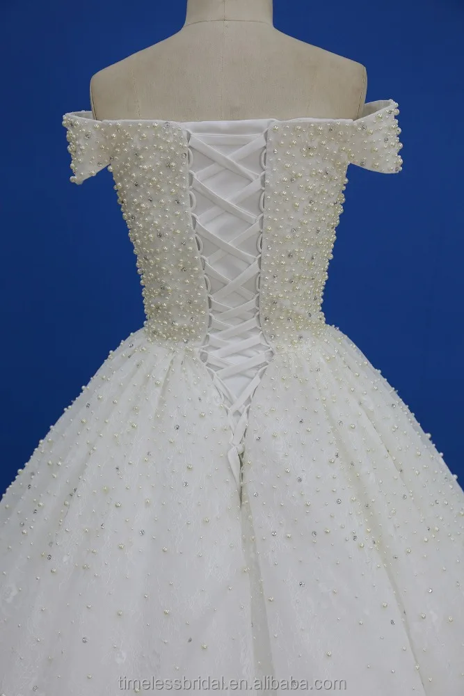 2017 latest real sample top quality egypt wedding dress