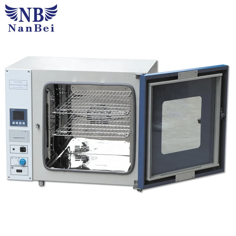
Hot air circulating glass bottle drying oven for lab use 