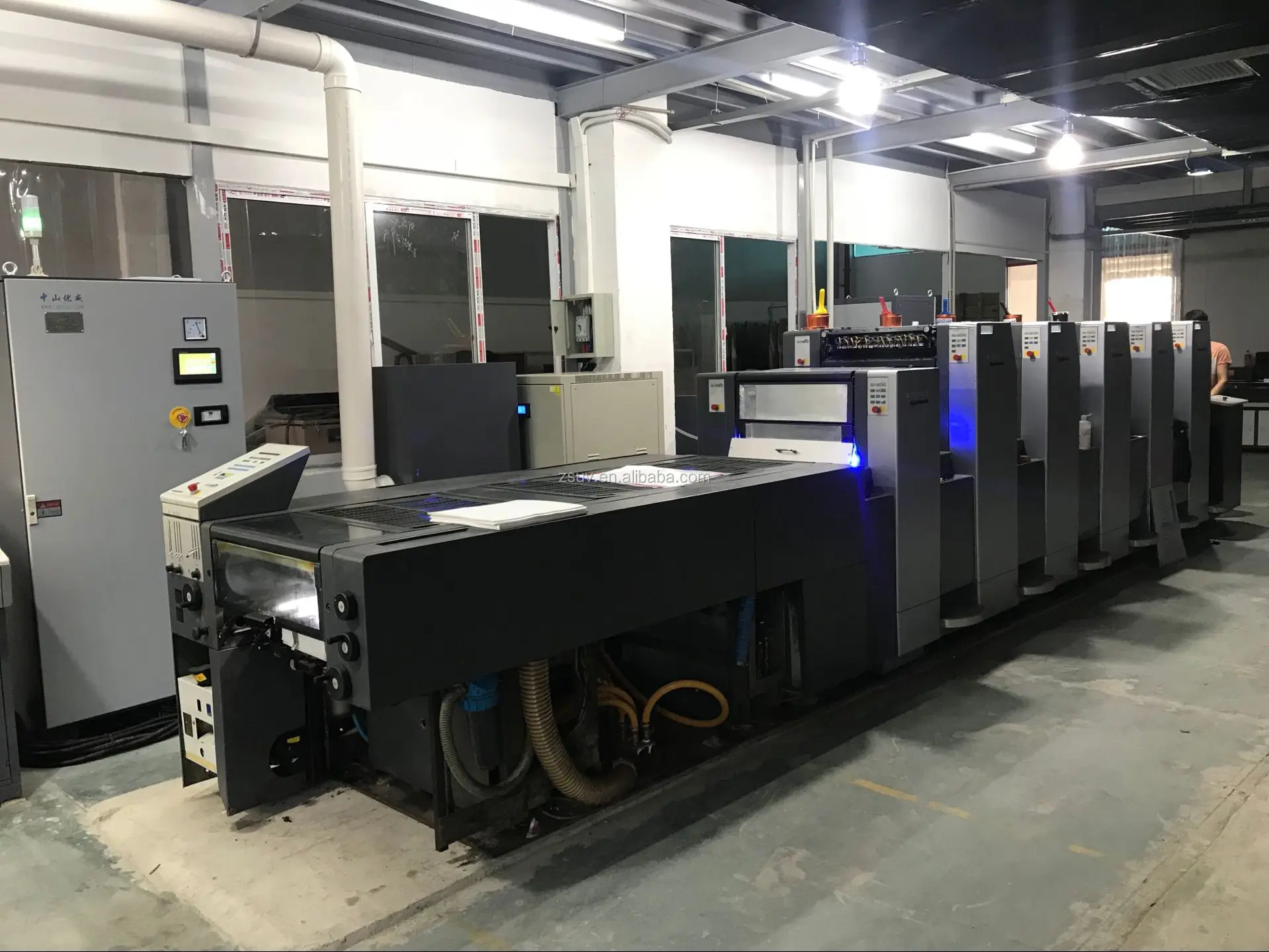 
385nm 395nm 405nm 365nm stable & safe water cooled curing system led uv for offset printing machine 