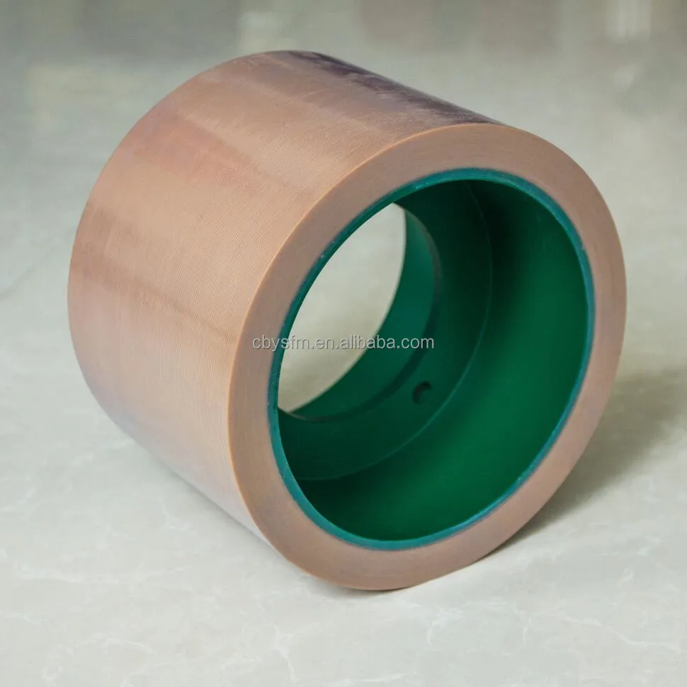 6' Amber Rice Rubber Roller For Rice Process Machine