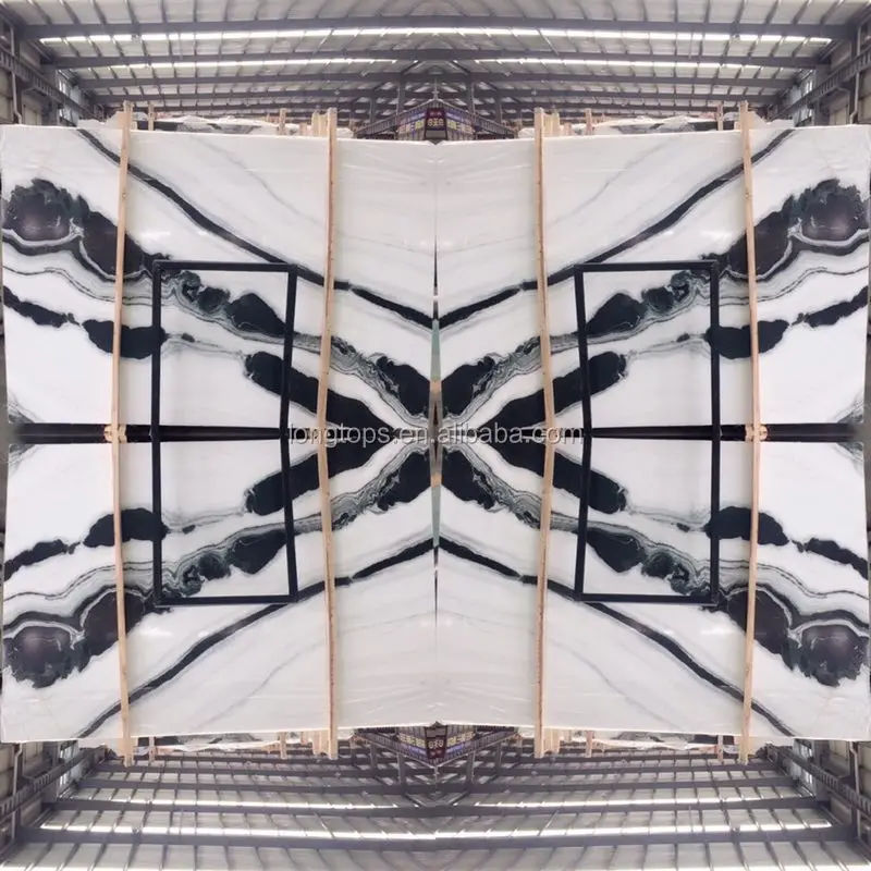 
Nice Panda white marble for indoor and outdoor decoration 