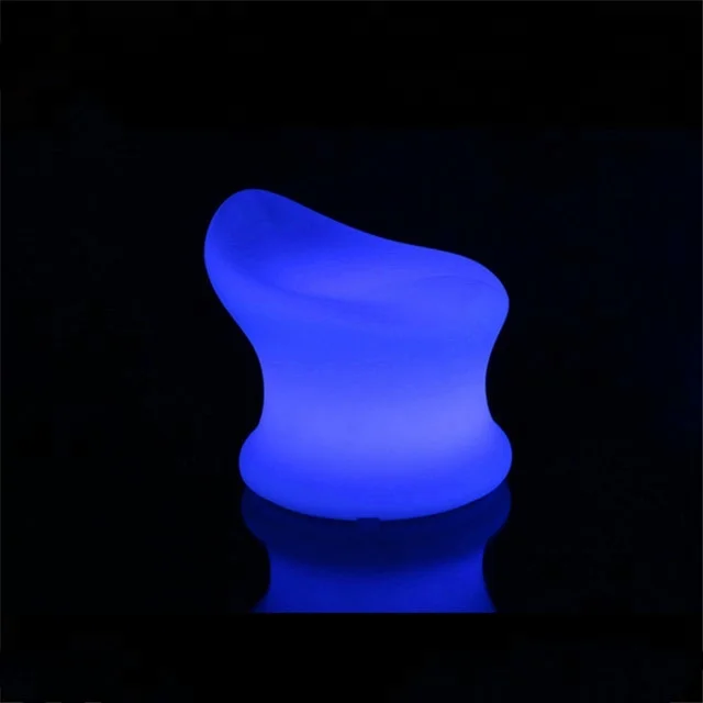 New design led children toy chair,comfortable chair with color changing by remote